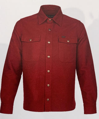 Pike Brothers 1943 CPO Moleskin Dark Red - available at Veloce Club