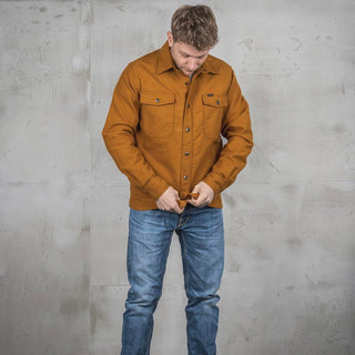 Pike Brothers 1943 CPO Moleskin Mustard - available at Veloce Club