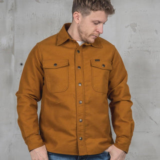 Pike Brothers 1943 CPO Moleskin Mustard - available at Veloce Club