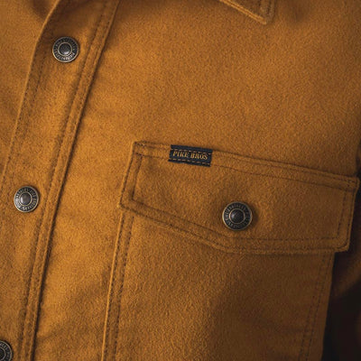 Pike Brothers 1943 CPO Moleskin Mustard - available at Veloce Club