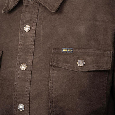 Pike Brothers 1943 CPO Moleskin Soil Brown - available at Veloce Club
