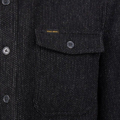 Pike Brothers 1943 CPO Shirt Atlanta Grey Wool - available at Veloce Club