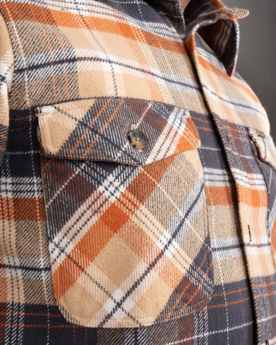 Pike Brothers 1943 CPO Shirt Barrow Orange | Veloce Club
