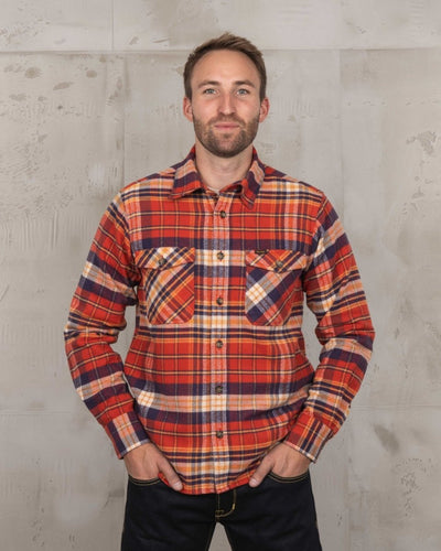 Pike Brothers 1943 CPO Shirt Barrow Red | Veloce Club