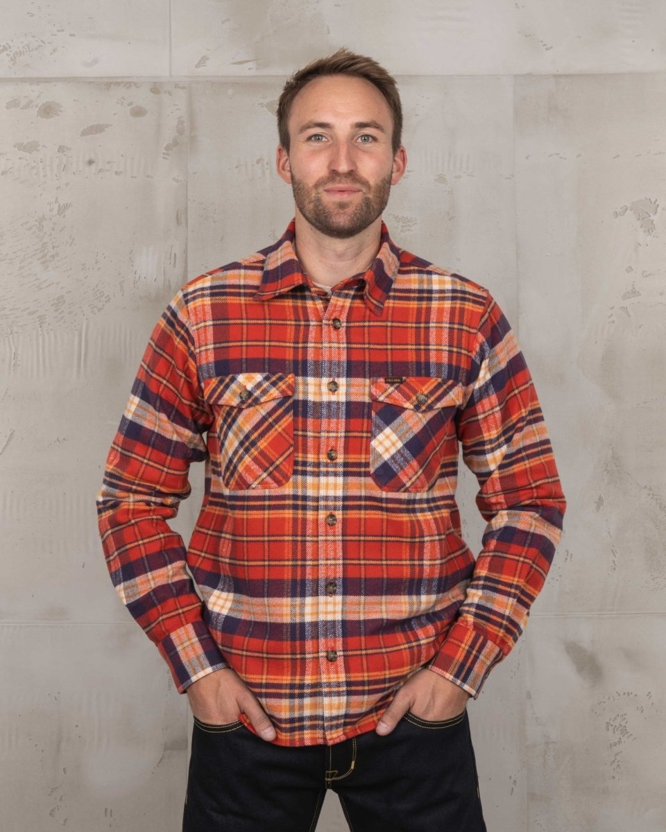 Pike Brothers 1943 CPO Shirt Barrow Red | Veloce Club