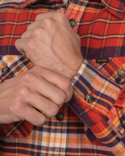 Pike Brothers 1943 CPO Shirt Barrow Red | Veloce Club