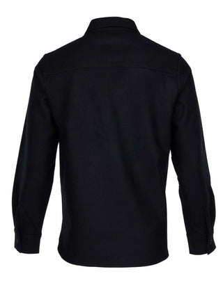 Pike Brothers 1943 CPO Shirt - Black Wool - available at Veloce Club