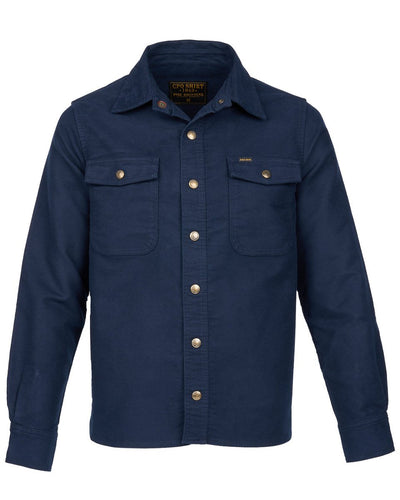 Pike Brothers 1943 CPO Shirt Moleskin Navy