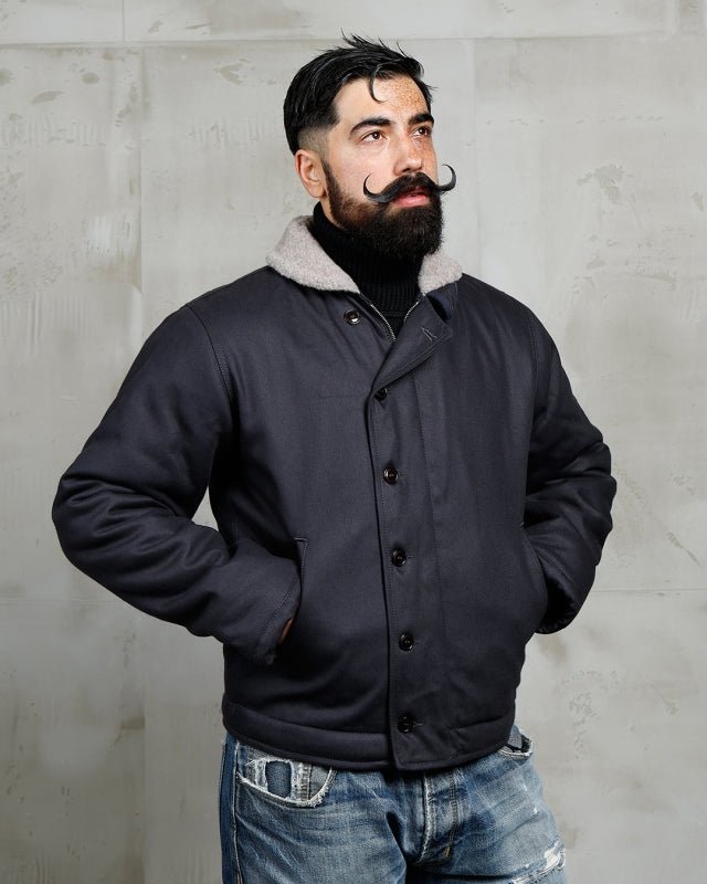 Pike Brothers 1944 N1 Deck Jacket Elephant Skin | Veloce Club