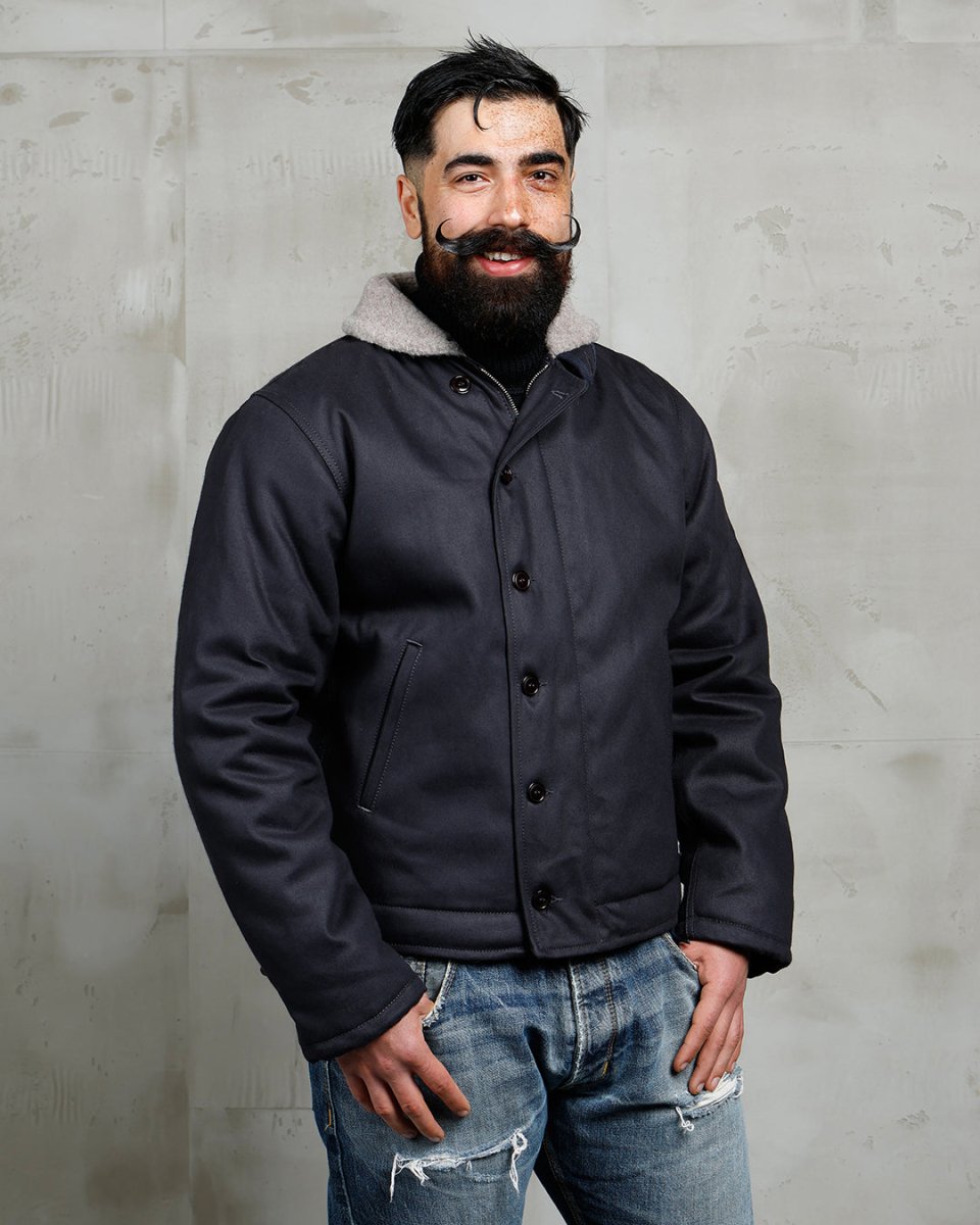 Pike Brothers 1944 N1 Deck Jacket Elephant Skin | Veloce Club