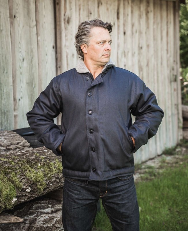 Pike Brothers 1944 N1 Deck Jacket Elephant Skin