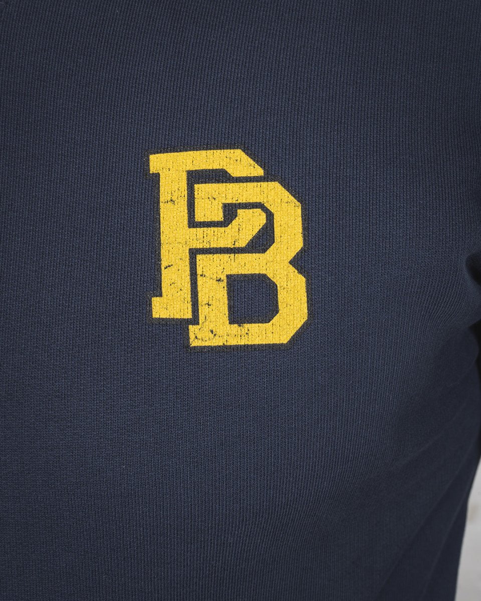 Pike Brothers 1945 Logo Sweater Navy