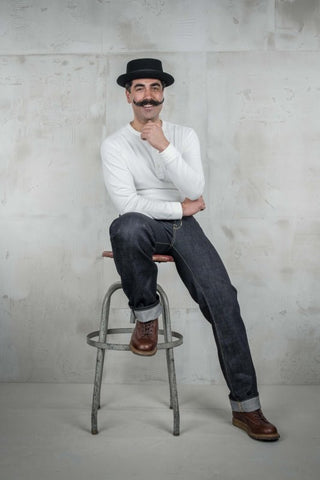 Pike Brothers 1947 Roamer Jeans 15oz Indigo - available at Veloce Club