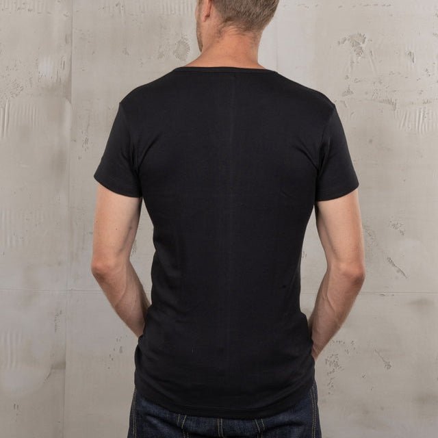 Pike Brothers 1947 Round Neck T-shirt Set Black - available at Veloce Club
