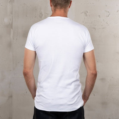 Pike Brothers 1947 Round Neck T-shirt Set White - available at Veloce Club