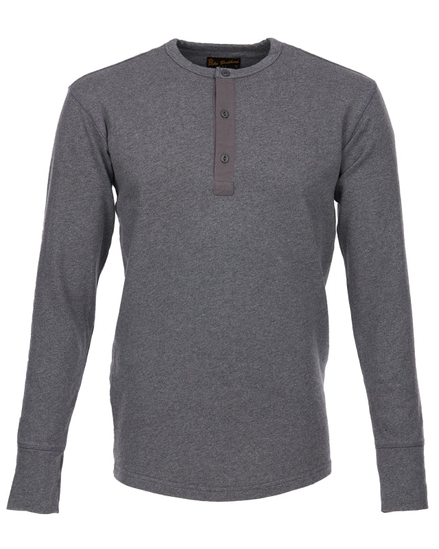 Pike Brothers 1954 Utility Shirt Grey Melange - available at Veloce Club