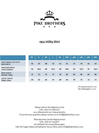 Pike Brothers 1954 Utility Shirt Indigo Melange - available at Veloce Club