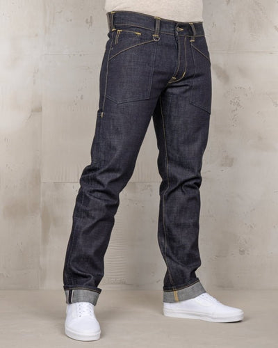Pike Brothers 1958 Chopper Jeans 15oz Indigo - available at Veloce Club