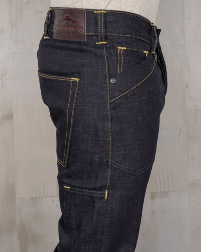 Pike Brothers 1958 Chopper Jeans 15oz Indigo - available at Veloce Club