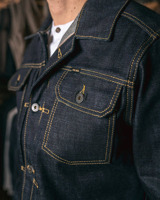 Pike Brothers 1958 Roamer Jacket 15oz indigo - available at Veloce Club