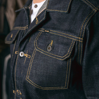 Pike Brothers 1958 Roamer Jacket 15oz indigo - available at Veloce Club