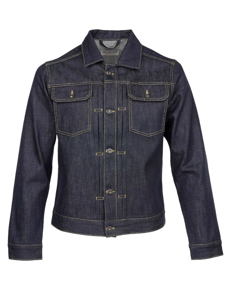 Pike Brothers 1958 Roamer Jacket 15oz indigo - available at Veloce Club