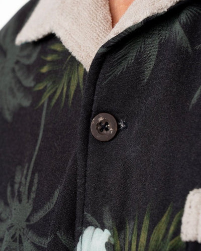 Pike Brothers 1961 Cabana Shirt Entrega Black - available at Veloce Club