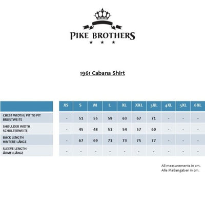 Pike Brothers 1961 Cabana Shirt Entrega Black - available at Veloce Club