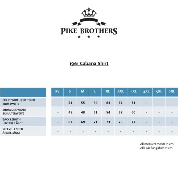 Pike Brothers 1961 Cabana Shirt Entrega Black - available at Veloce Club