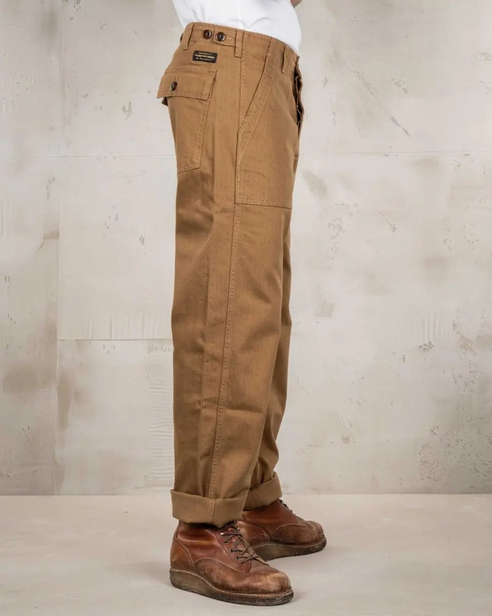 Pike Brothers 1962 OG-107 Pant Brown | Veloce Club