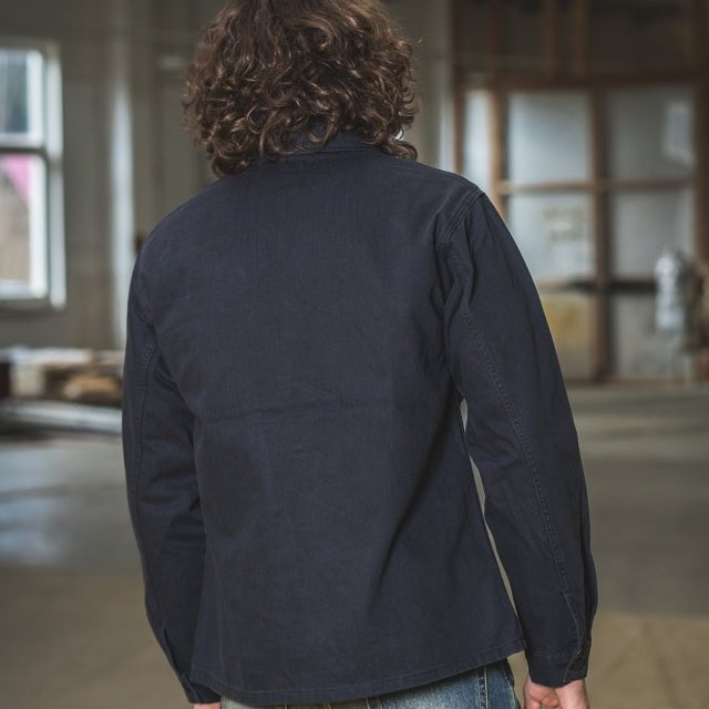 Pike Brothers 1962 OG - 107 Shirt Navy - available at Veloce Club