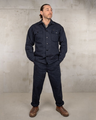 Pike Brothers 1962 OG - 107 Shirt Navy - available at Veloce Club