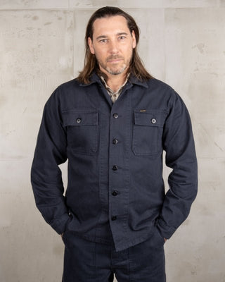 Pike Brothers 1962 OG - 107 Shirt Navy - available at Veloce Club