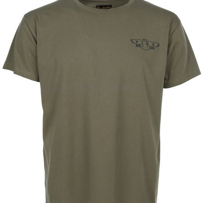 Pike Brothers 1969 Eagle Sports T-shirt in Olive - available at Veloce Club