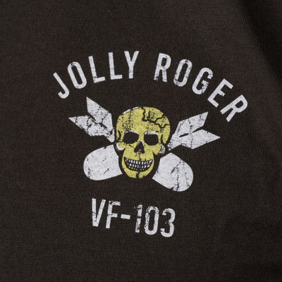 Pike Brothers 1969 Sports T-shirt Jolly Roger Black - available at Veloce Club