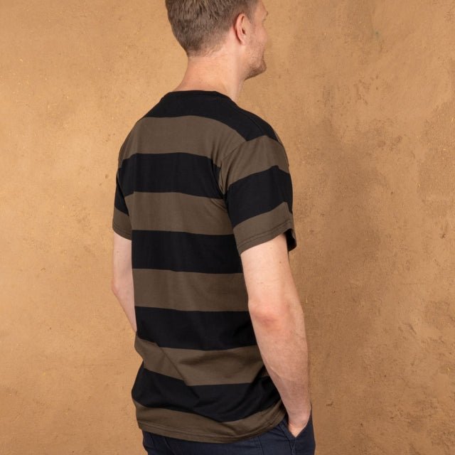 Pike Brothers 1969 Sports T-shirt Rockledge Olive - available at Veloce Club