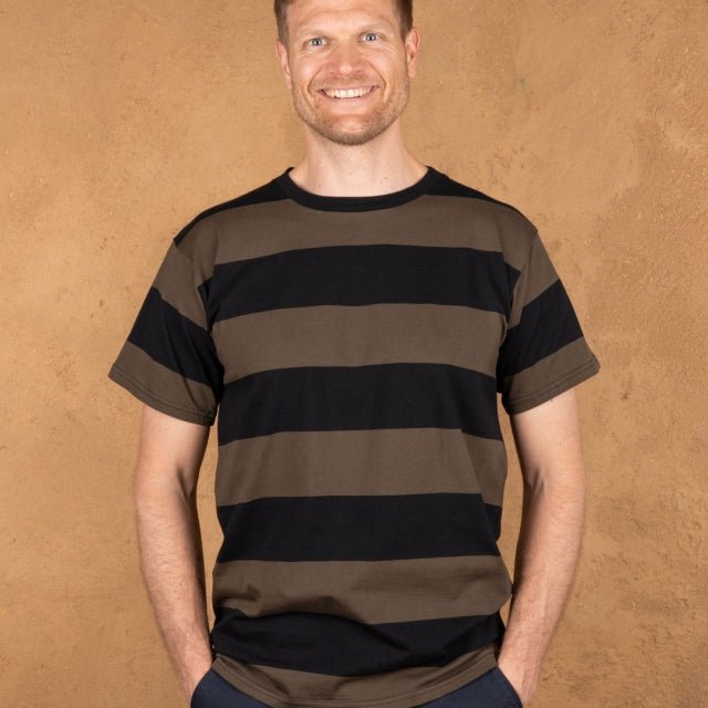 Pike Brothers 1969 Sports T-shirt Rockledge Olive - available at Veloce Club