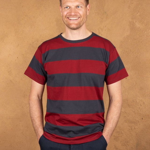 Pike Brothers 1969 Sports T-shirt Rockledge Red - available at Veloce Club