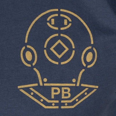 Pike Brothers 1969 Sports T-shirt Scuba Blue - available at Veloce Club