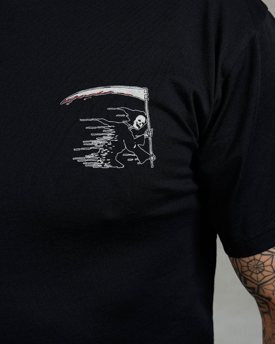Pike Brothers 1969 Sports Tee Grim Reaper Black | Veloce Club