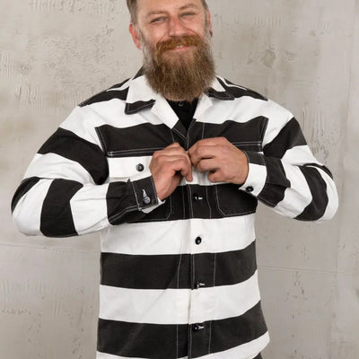 Pike Brothers OG-107 Shirt Alcatraz White | Veloce Club