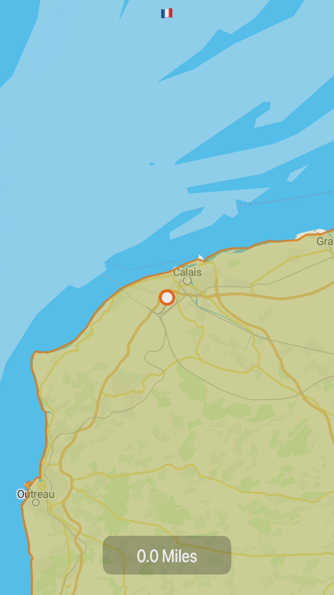 Calais to Luxembourg 4 Day Loop 4x GPX routes Day 1