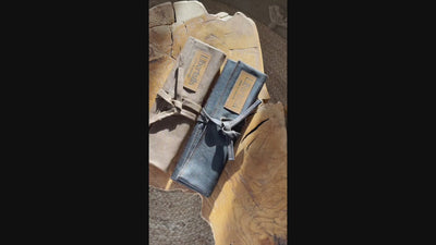 Introducing the Libertatia Oilksin Motorcycle Tool Roll in Highlands - designed and crafted by the fabulous Freddie Dobbs