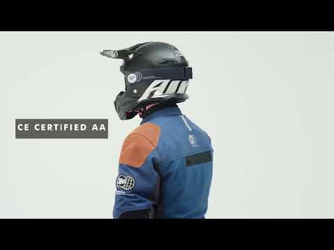 Load video: Fuel Astrail Jacket in Navy/Grey