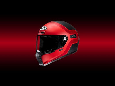 HJC V10 Grape MC7SF Helmet in Gold