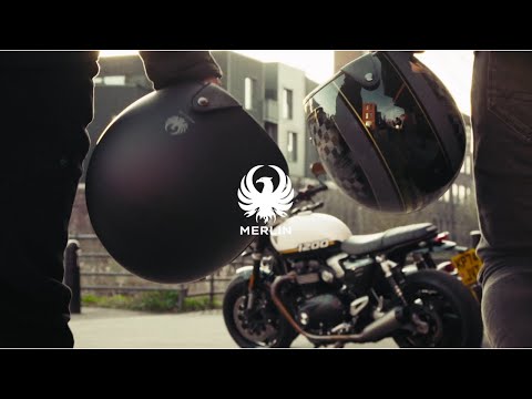 Merlin Revival Vintage Helmet Versus Off White