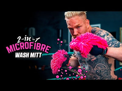 Muc-Off 2-in-1 Chenille Microfibre Wash Mitt | Veloce Club