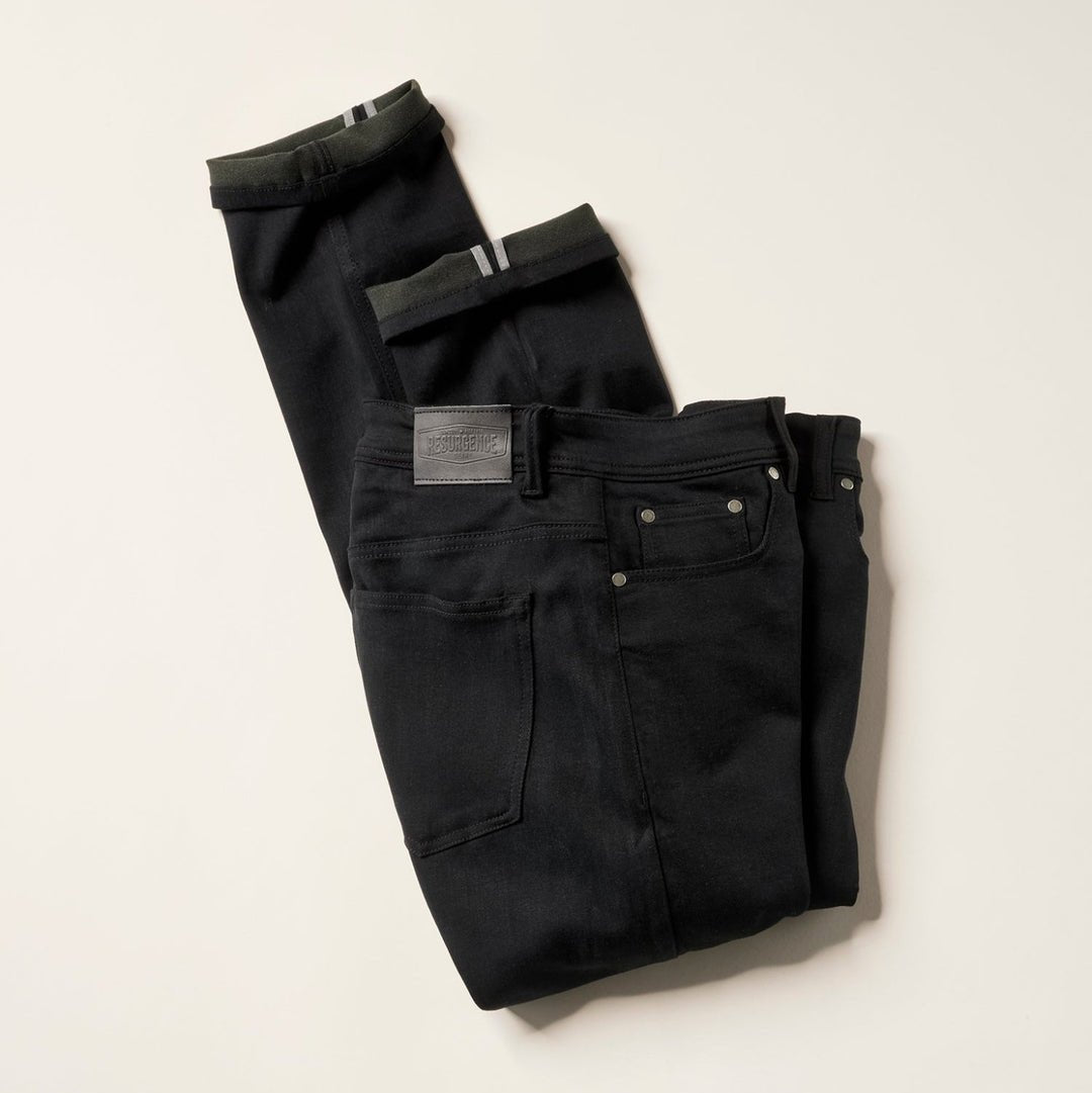 Resurgence Gear Warrior AA Motorcycle Jeans in black | Armoured Riding Jeans 