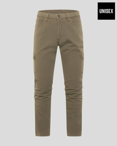 Rokker Cargo Slim Trousers in Olive - available at Veloce Club