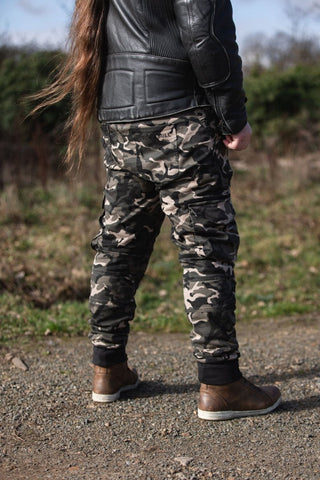 Ryan Cargo Camo Trousers - available at Veloce Club